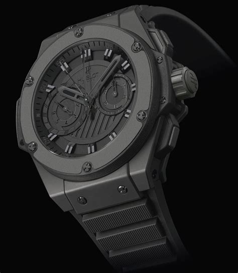 hublot king power tourbillon gmt all black|Hublot King Power .